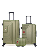 SWISS KOPPER - LOT DE 3 - Valise Grand Format, Valise Week-end et Vanity RUTI