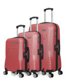 AMERICAN TRAVEL - Set de 3 Valises DC