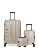 SWISS KOPPER - LOT DE 3 - Valise Grand Format, Valise Cabine XXS et Vanity RUTI