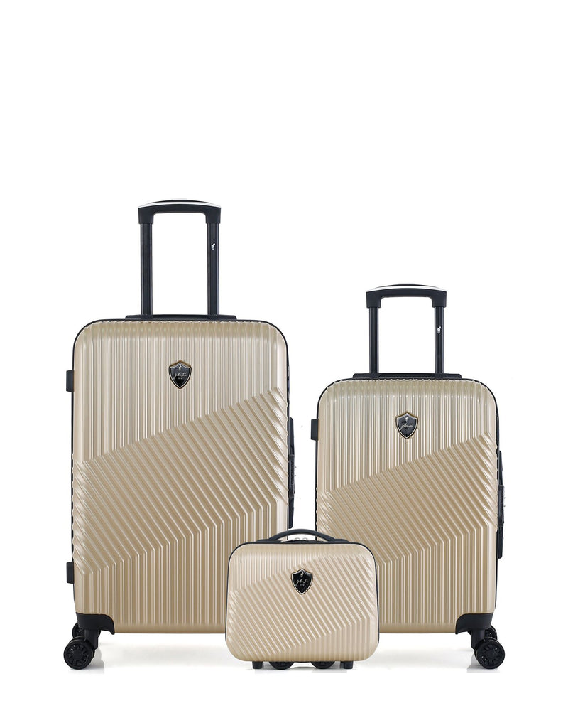 Lot de 3 - Valises weekend, cabine et vanity PETER