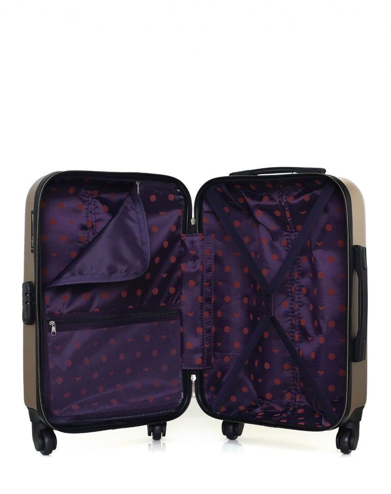 LPB LUGGAGE - LOT DE 2 - Valises cabine et cabine XXS AGATA