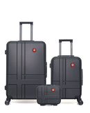 SWISS KOPPER - LOT DE 3 - Valise Grand Format, Valise Cabine et Vanity USTER
