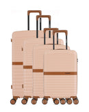 Set de 4 Valises Rigides Grand Format, Week-end, Cabine et Cabine XS BELAIR-O