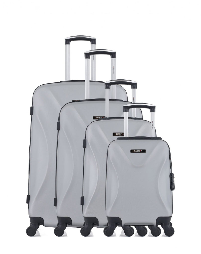 BLUESTAR - Set de 4 Valises GARIBALDI-M 75 cm 4 Roues