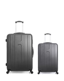 Lot de 2 Valises Rigides Grand Format et Cabine ATLANTA