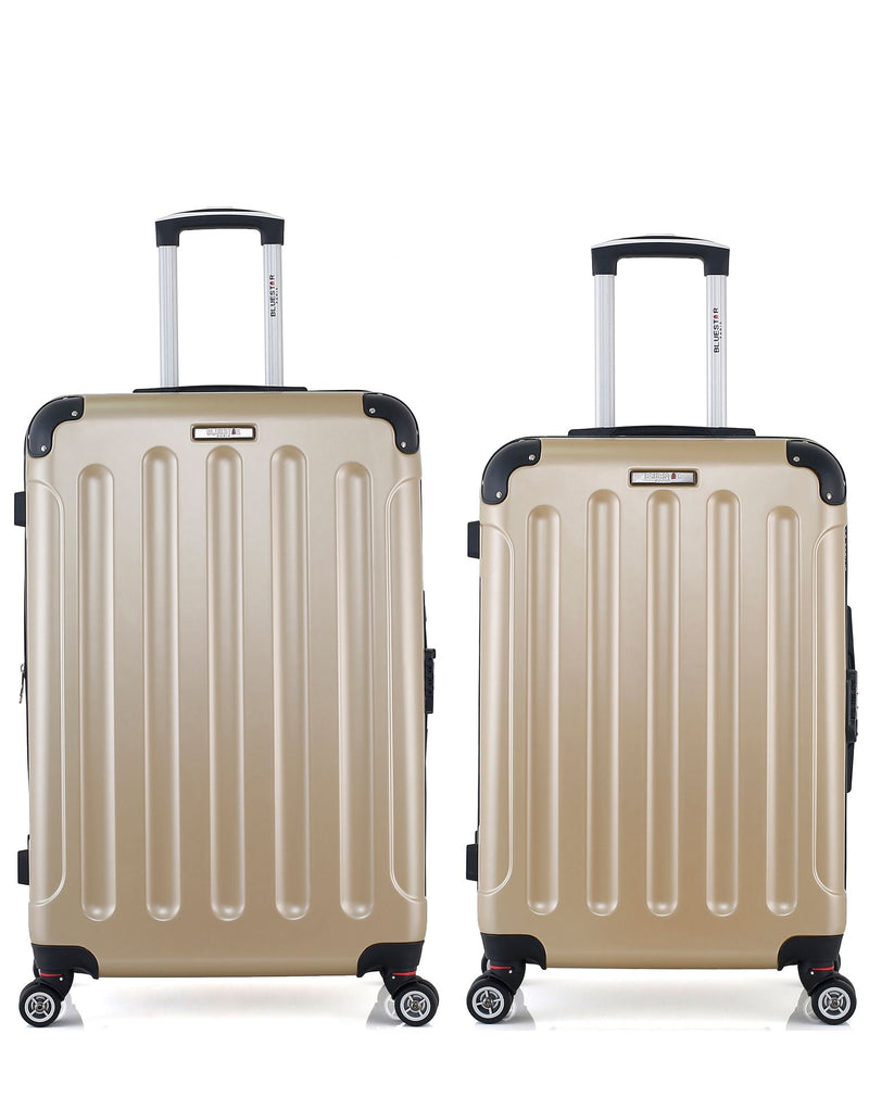 BLUESTAR - Lot de 2 - Valise grand format et valise weekend TUNIS