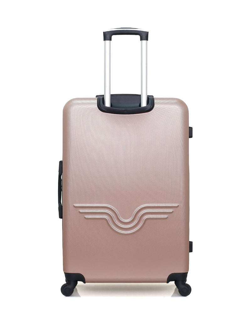 AMERICAN TRAVEL - LOT DE 3 - Valises grand format, cabine et cabine XXS QUEENS