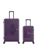 Lot de 2 Valises Rigides Grand Format et Cabine XS CELIA