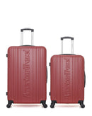 AMERICAN TRAVEL - Lot de 2 - Valises grand format et weekend SPRINGFIELD