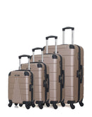 BLUESTAR - Set de 4 Valises OTTAWA-M 75 cm 4 Roues