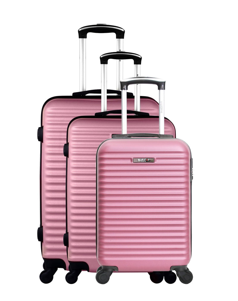 BLUESTAR - Set de 3 Valises BRAZILIA 75 cm 4 Roues