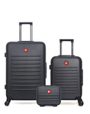 SWISS KOPPER - LOT DE 3 - Valise Grand Format, Valise Cabine et Vanity WIL