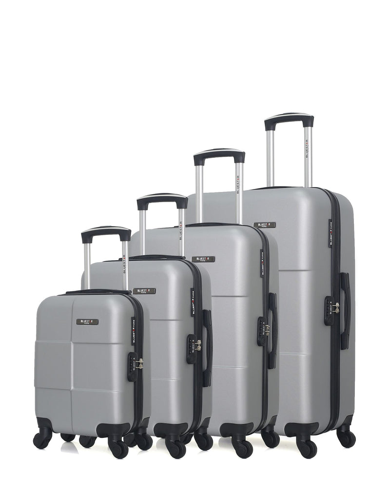 BLUESTAR - Set de 4 Valises MIAMI-M 75 cm 4 Roues