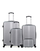 HERO - LOT DE 4 - Valises grand format, weekend, cabine et vanity LIPARI
