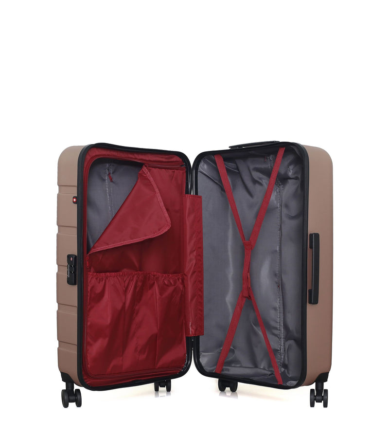 SWISS KOPPER - Set de 5 Valises AIGLE-U 75 cm 4 Roues