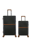 Lot de 2 Valises Rigides Grand Format et Cabine OAKLAND