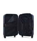 WAVE PARIS - Lot de 2 - Valises Cabine et Vanity SELENGA