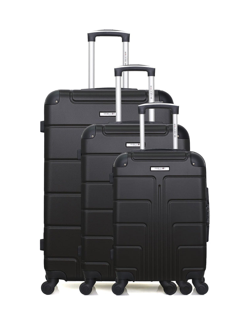 BLUESTAR - Set de 3 Valises OTTAWA 75 cm 4 Roues