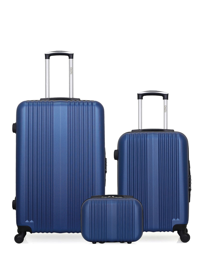 HERO - LOT DE 3 - Valises grand format, cabine et vanity LIPARI