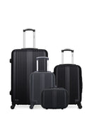 HERO - LOT DE 4 - Valises grand format, cabine, cabine XXS et vanity LIPARI