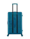 Lot de 3 Valises Rigides Grand Format, Taille Moyenne et Cabine XS CELIA