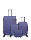 SWISS KOPPER - LOT DE 4 - Valise Grand Format, Valise Cabine, Valise Cabine XXS et Vanity SPIEZ