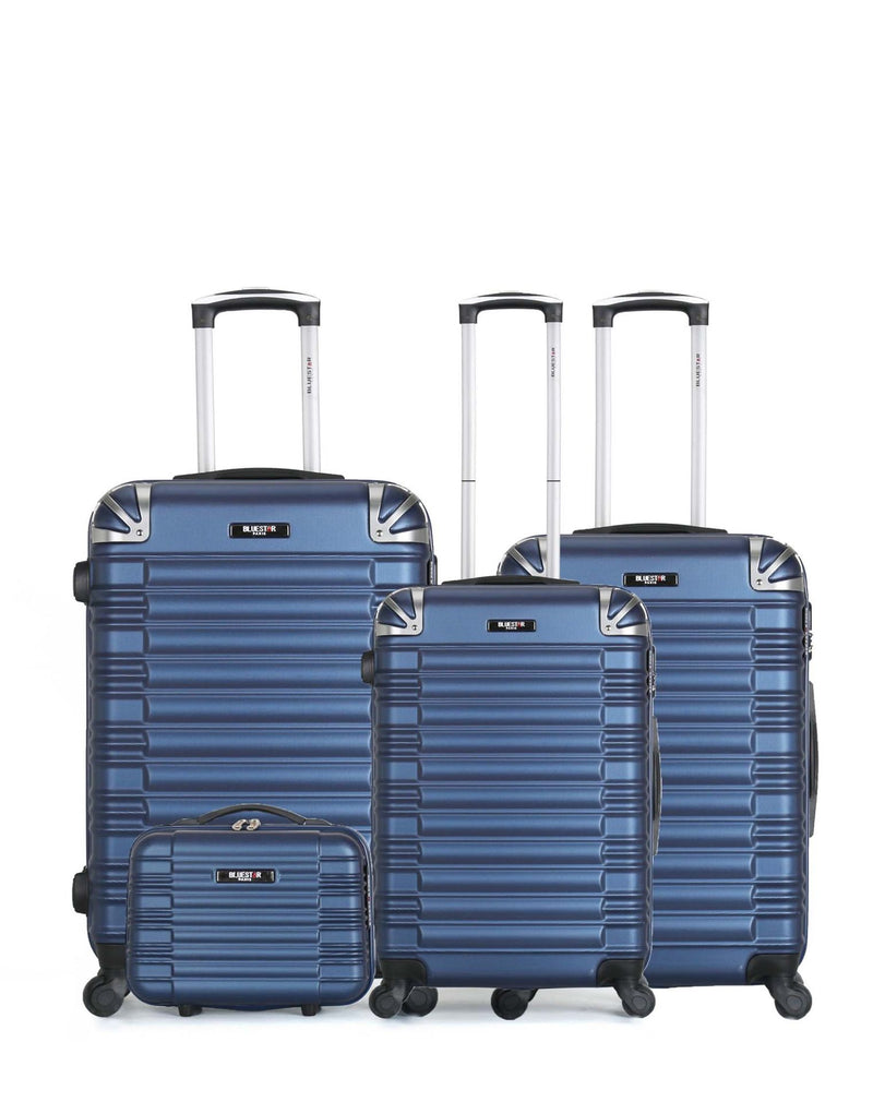 BLUESTAR - Set de 4 Valises LIMA-C 75 cm 4 Roues