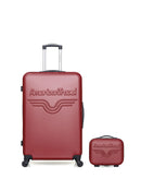 AMERICAN TRAVEL - LOT DE 3 - Valises grand format, cabine et vanity CHELSEA