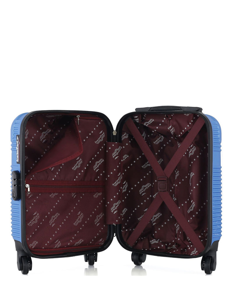 AMERICAN TRAVEL - Valise Cabine XXS ABS MEMPHIS 4 Roues 46 cm