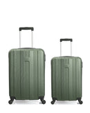 Lot de 2 Valises Rigides Taille Moyenne et Cabine ATLANTA