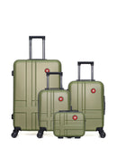 SWISS KOPPER - LOT DE 4 - Valise Grand Format, Valise Cabine, Valise Cabine XXS et Vanity USTER