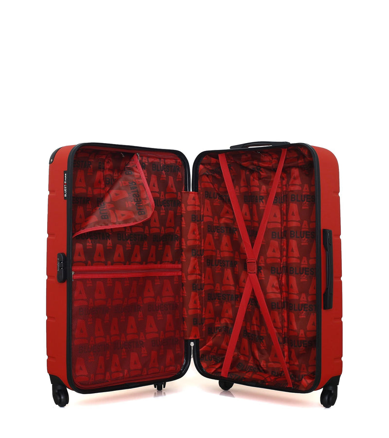 BLUESTAR - Set de 3 Valises OTTAWA 75 cm 4 Roues