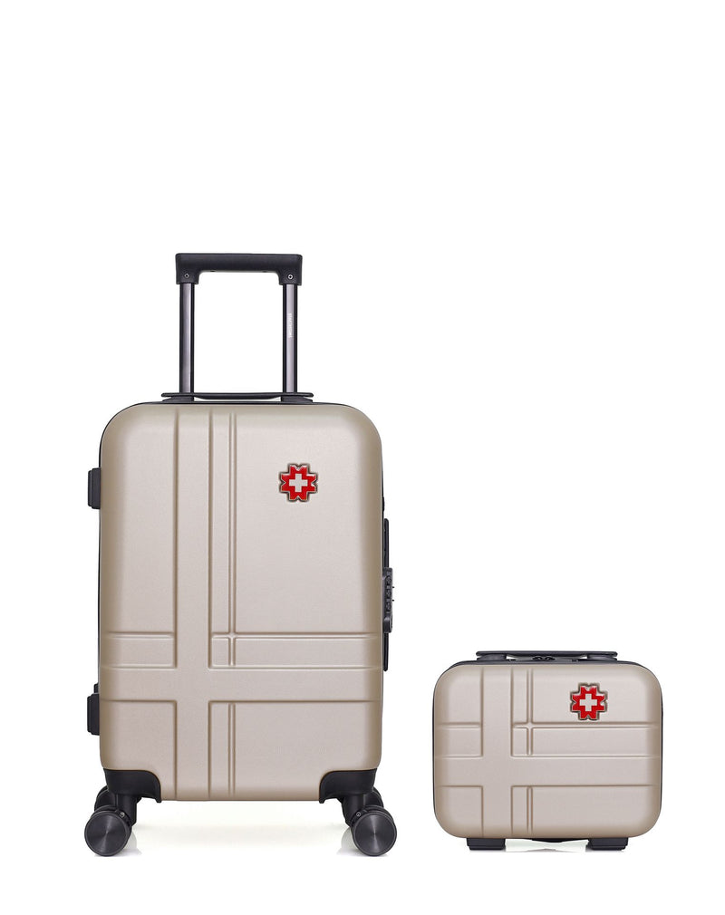 SWISS KOPPER - LOT DE 2 - Valises cabine et vanity USTER