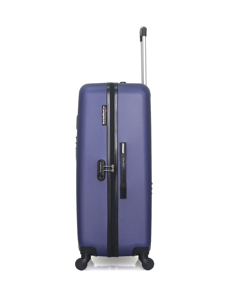 AMERICAN TRAVEL  -  Lot de 2  -  Valise grand format et valise weekend CHELSEA