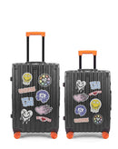 Lot de 2 Valises Rigides Taille Moyenne et Cabine LUGERS