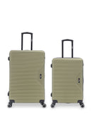 Lot de 2 Valises Rigides Grand Format et Taille Moyenne WAGRAM