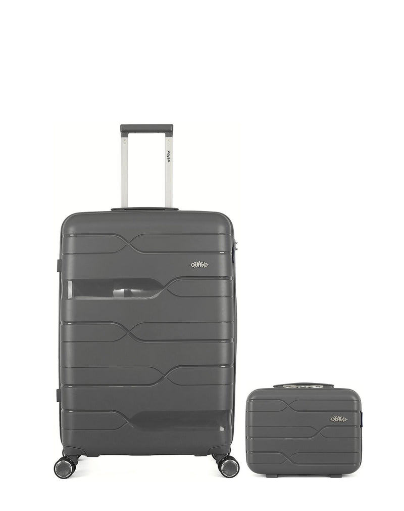 OBAGO - LOT DE 2 - Valises grand format et grand vanity PEGASE