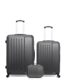 HERO - LOT DE 3 - Valises grand format, weekend et vanity VESUVIO