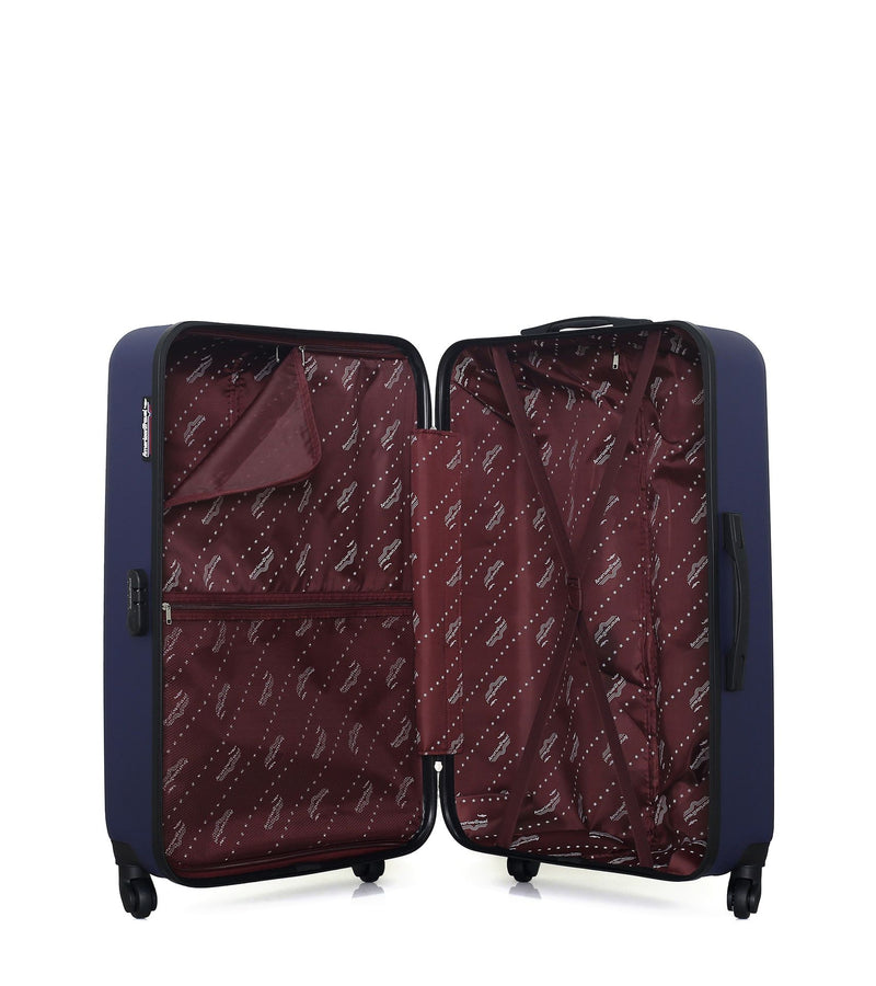 AMERICAN TRAVEL  -  Lot de 2  -  Valise grand format et valise weekend CHELSEA