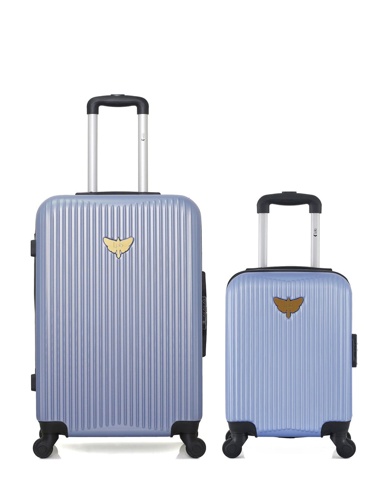 LPB LUGGAGE - LOT DE 2 - Valises weekend et cabine XXS AGATA