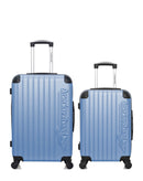 AMERICAN TRAVEL - Lot de 2 - Valises weekend et cabine BUDAPEST