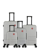 SWISS KOPPER - LOT DE 4 - Valises grand format, weekend, cabine et cabine XXS USTER