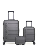 SWISS KOPPER - LOT DE 3 - Valises weekend, cabine XXS et vanity AIGLE
