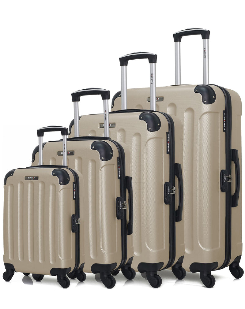 BLUESTAR - Set de 4 Valises MADRID-M 75 cm 4 Roues