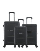 AMERICAN TRAVEL - LOT DE 3 - Valises weekend, cabine et cabine XS CLEVELAND