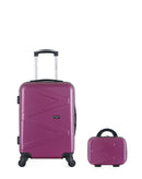 WAVE PARIS - Lot de 2 - Valises Cabine et Vanity AMAZONE