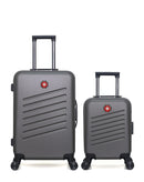 SWISS KOPPER - LOT DE 2 - Valise Week-end et Valise Cabine XXS ZURICH
