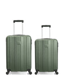 Lot de 2 Valises Rigides Grand Format et Taille Moyenne ATLANTA