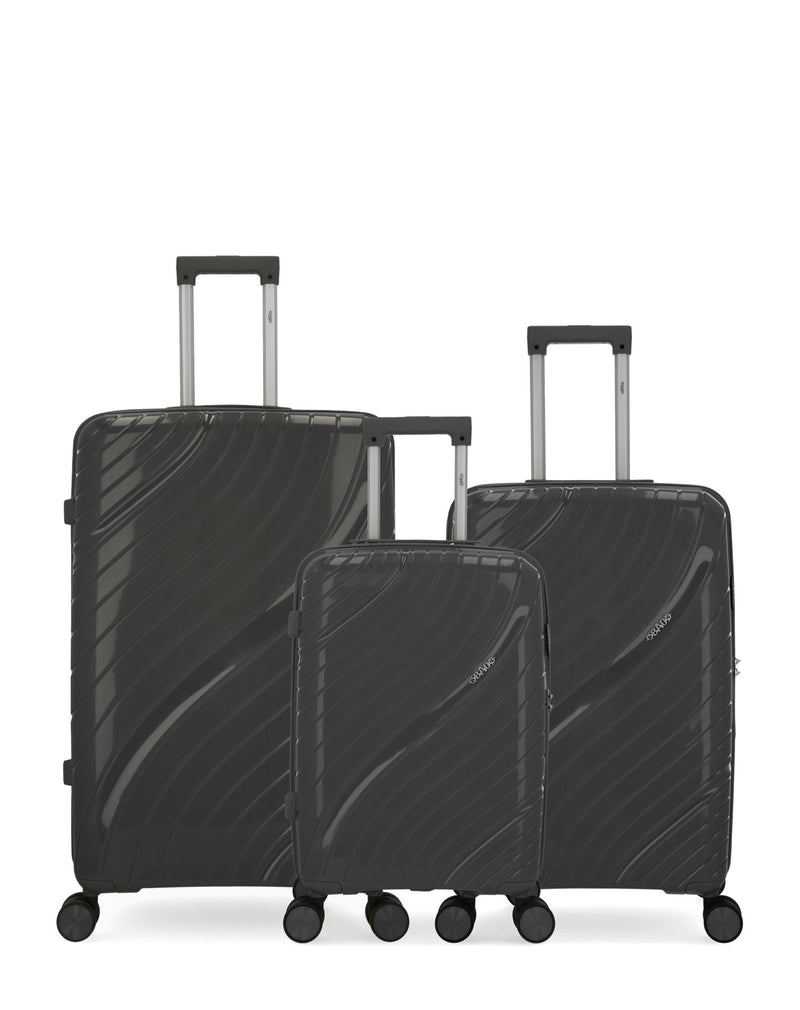 OBAGO - LOT DE 3 - Valises grand format, weekend et cabine LYRA