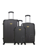 LPB LUGGAGE - Lot de 3 - Valises grand format, weekend et cabine MARIANNE